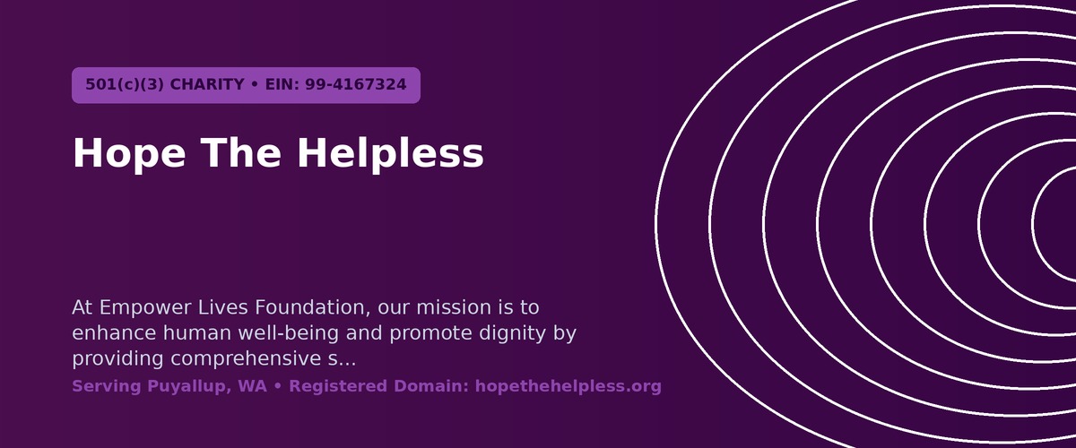 Hope The Helpless Official Banner